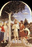 Piero della Francesca The christening of Christ France oil painting artist